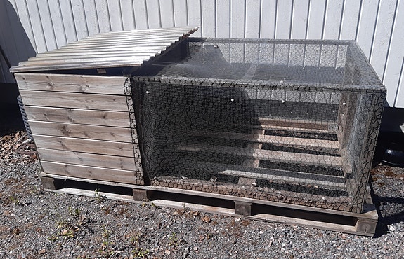 Ulkohäkki 190x95x67