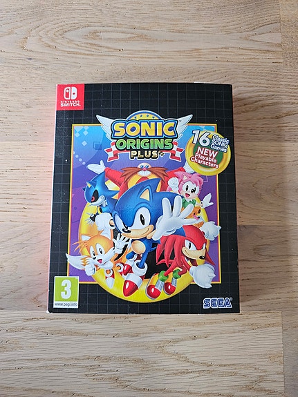 Nintendo Switch Sonic Origins Plus peli