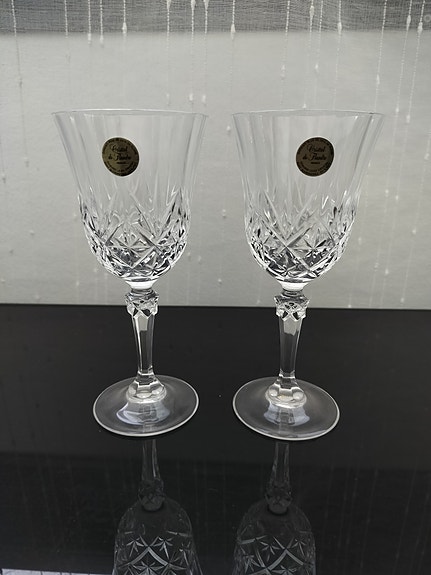 Kristalliset viinilasit 2kpl