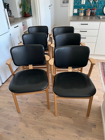 Artek Domus tuolit Prestige nahka 6 kpl