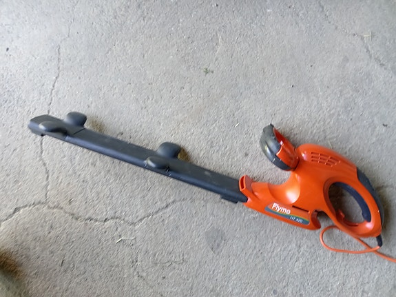 Flymo pensasleikkuri sähkökäyttöinen oranssi