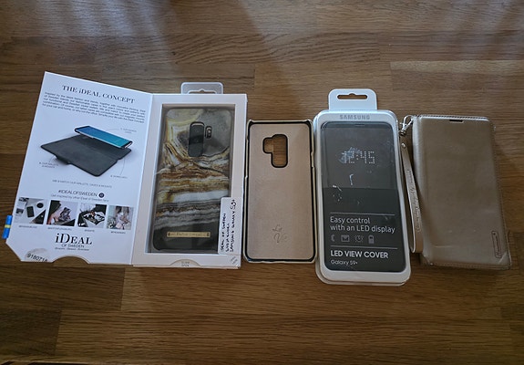 Samsung Galaxy S9 plus puhelimenkuoret ja lompakkokotelot