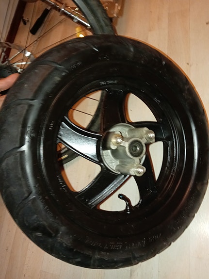 12" skootterin rengas