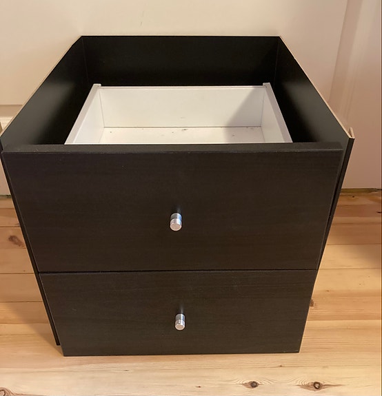 Ikea Kallax-hyllyn upotettava laatikosto