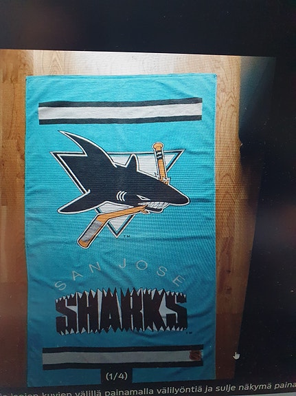 San jose sharks pyyhe
