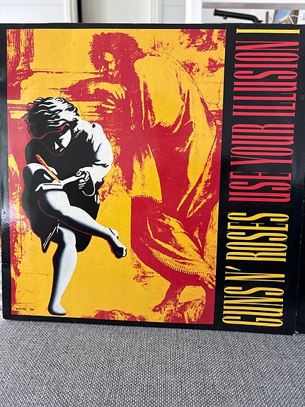 Guns N’ Roses Use Your Illusion I & II vinyylilevyt