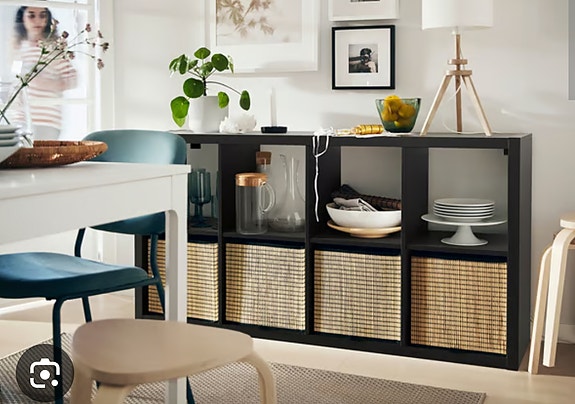 Ostetaan Ikea kallax tai vastaava musta