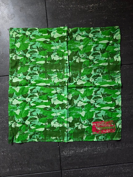 Puuvillainen bandana huivi Camo