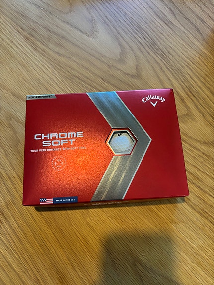 Uusi Callaway Chrome Soft tusina