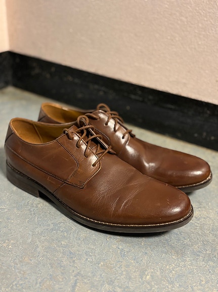 Clarks nahkaiset juhlakengät koko 45