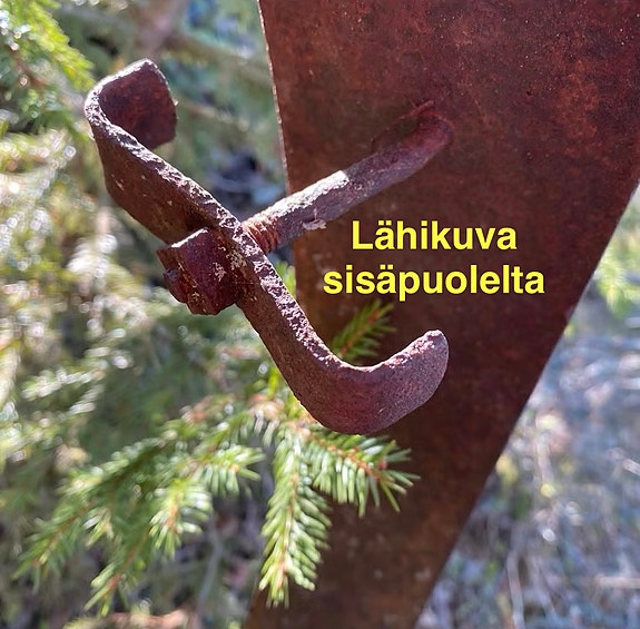 Vanhat rautaiset upeat kärryn vanteet