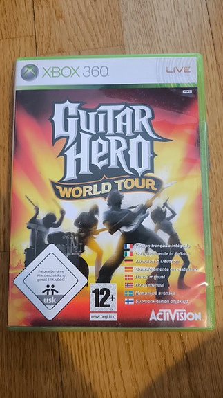 Guitar Hero World Tour Xbox 360 -peli
