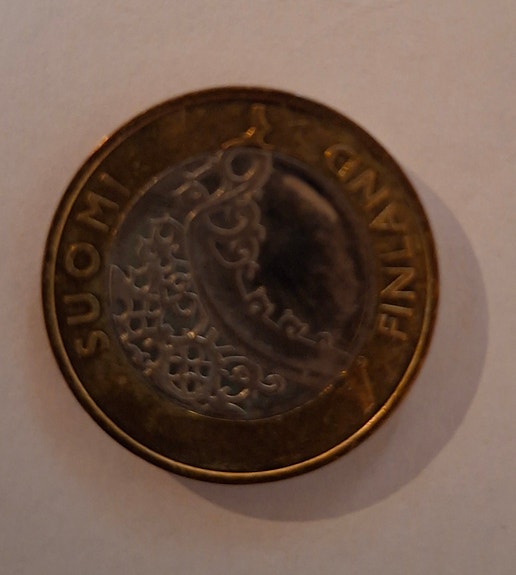 5 euron kolikko