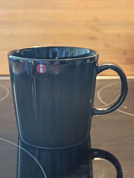 Iittala Teema muki musta