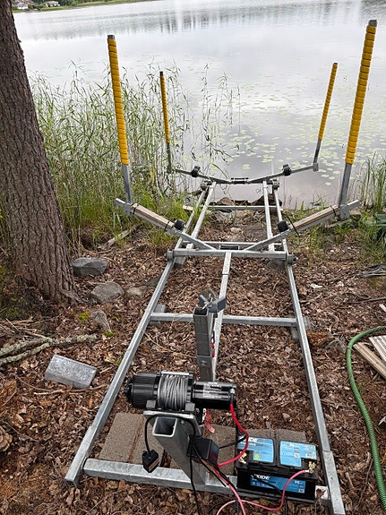 Havel Ranturi 13 venetelakka sähkövinssillä