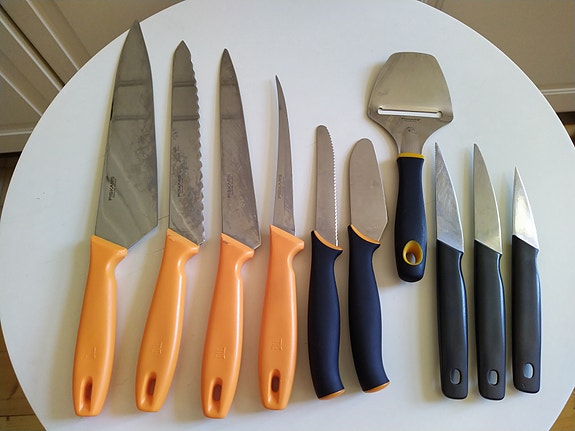 Fiskars keittiöveitset ja juustohöylä