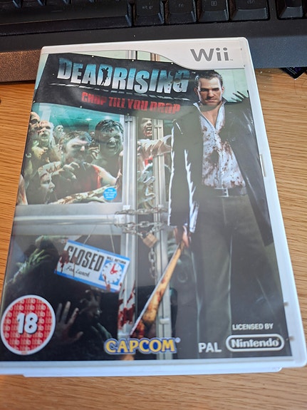 Wii Dead Rising Chop till you Drop + kotelo + ohjeet