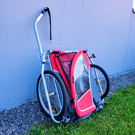 Pyörän peräkärry, kokoontaittuva