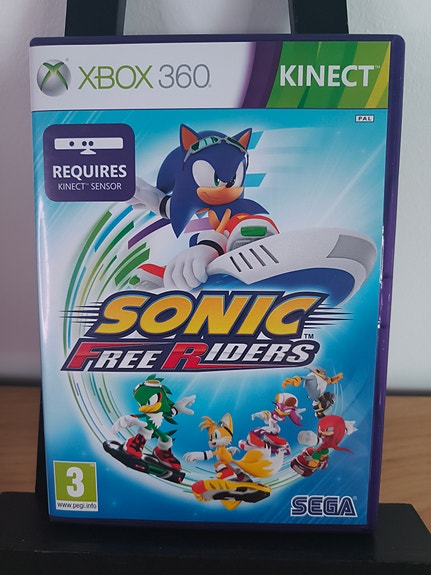 Sonic Free Riders Xbox 360 Kinect -peli