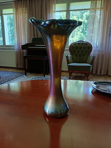Lysteri lasinen maljakko