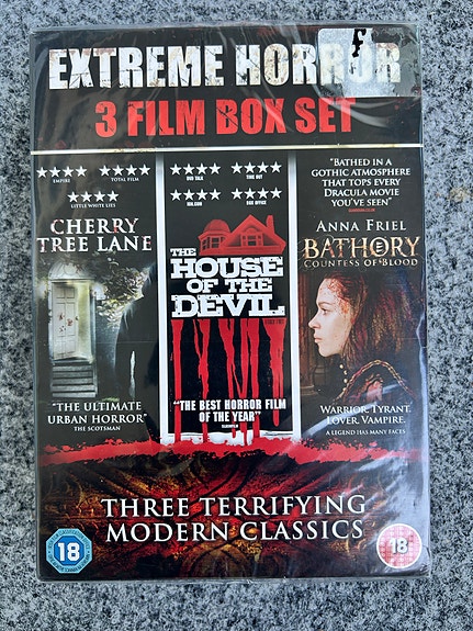 Extreme Horror 3 Film Box Set DVD-kokoelma (UUSI, MUOVEISSA)