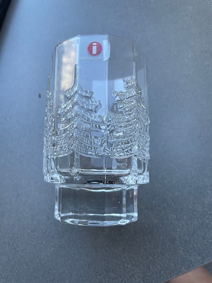 Iittala kuusi sarjan snapsilasit 4 kappaletta