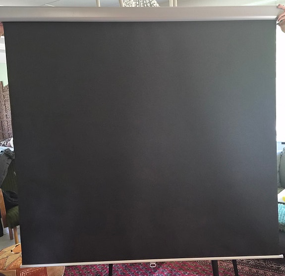 IKEA TRETUR pimentävä rullaverho 140x195 cm musta