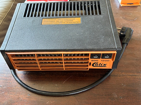 Calix 800/1200/2000 auton sisätilanlämmitin