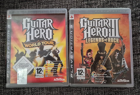 Ps3 Guitar hero world tour ja legends of rock