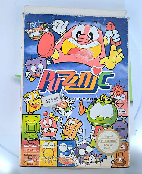 Puzznik (Boxed) NES (Käytetty)