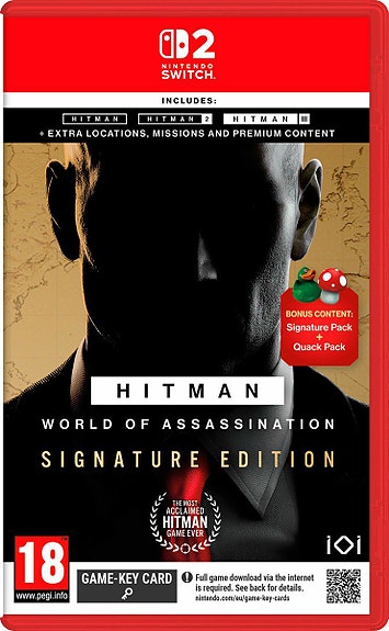 Hitman: World of Assassination Signature Edition Nintendo Switch 2 (Käytetty)