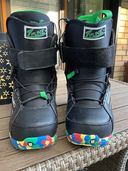 Burton Zipline lasten lumilautakengät koko 5