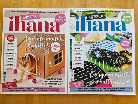 5 Ihana-lehteä yht 4 e