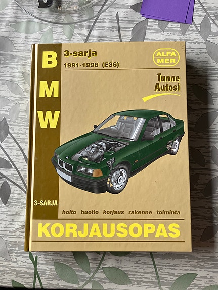 BMW 3-sarja E36 korjausopas 1991–1998 Alfamer