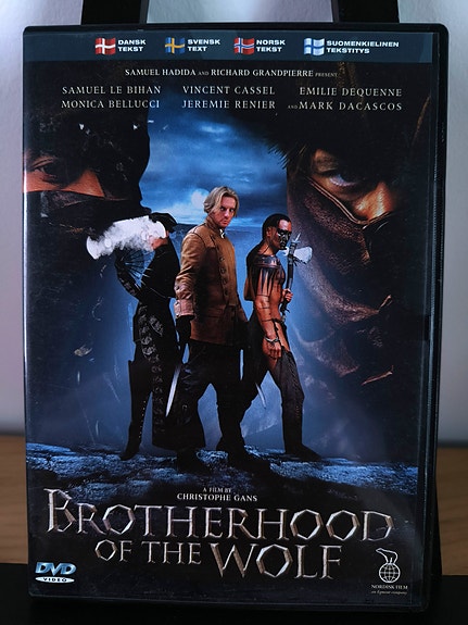Brotherhood of the Wolf DVD-elokuva