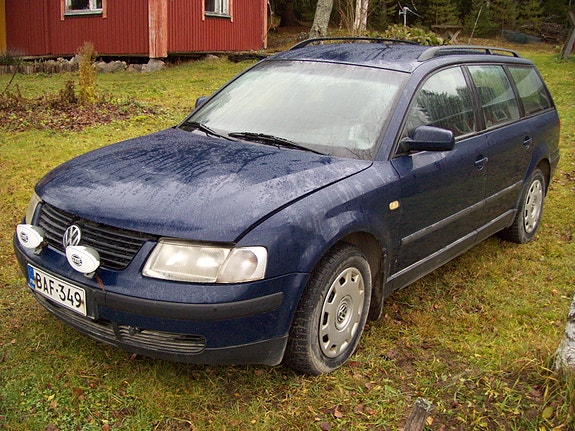 Vw Passat purettuna