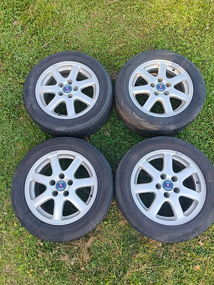 Saab 9-5 alkuperäiset Aero vanteet