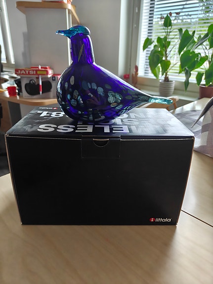 Iittala Sinikka lasilintu