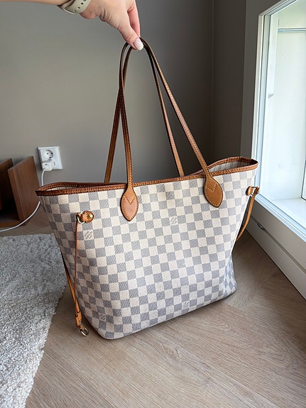 Louis Vuitton Neverfull Damier Azur MM