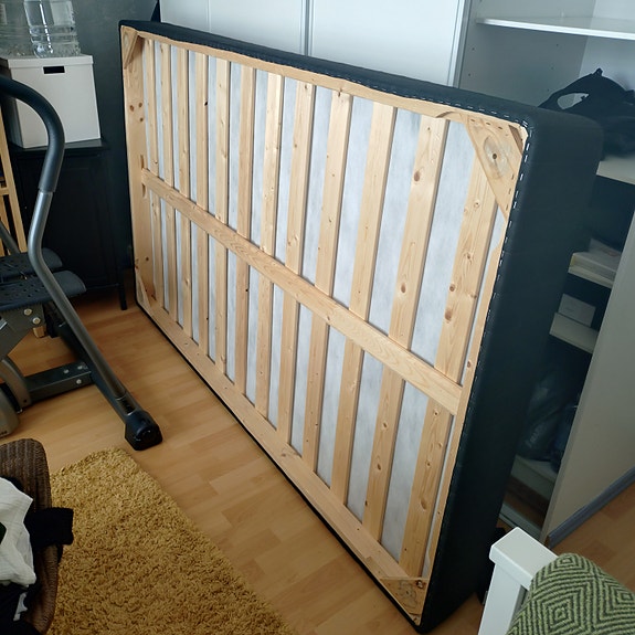 Runkopatja/sänky, 120 cm leveä