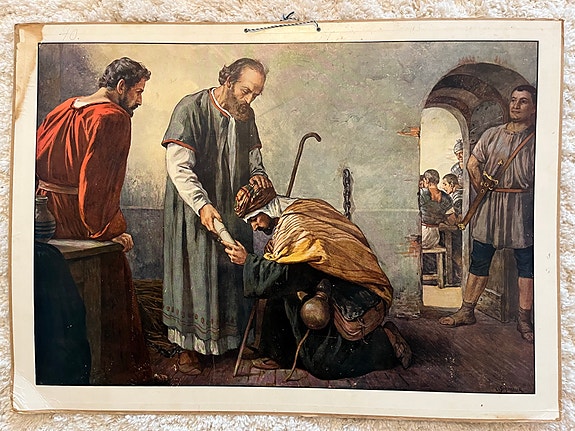Vanha opetustaulu