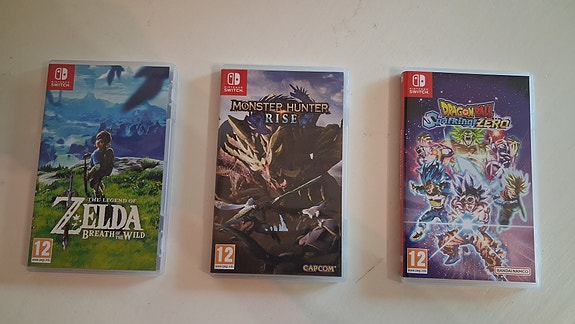 Nintendo switch pelit