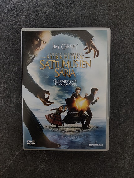 Surkeiden sattumusten sarja dvd.