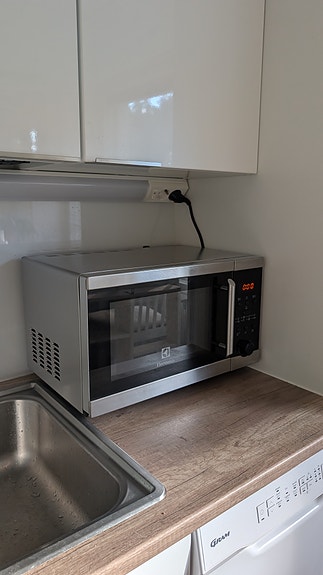 Electrolux mikroaaltouuni teräs