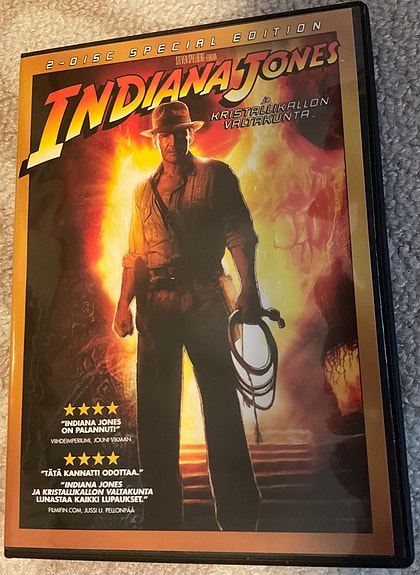 Indiana Jones ja kristallikallon valtakunta ( 2 x DVD erikoispainos )