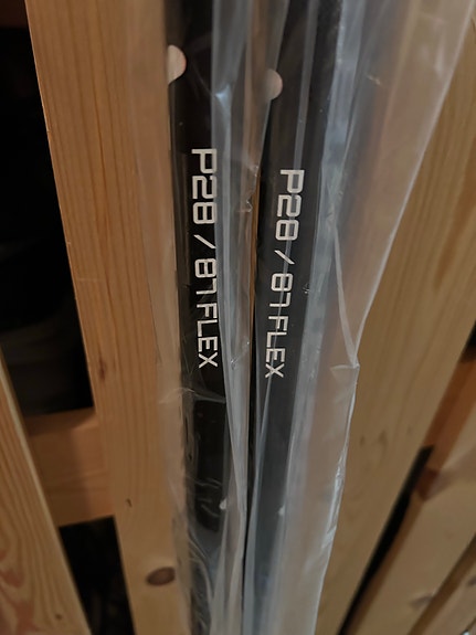 Jääkiekkomaila Bauer vapor flylite P28 right 87 flex