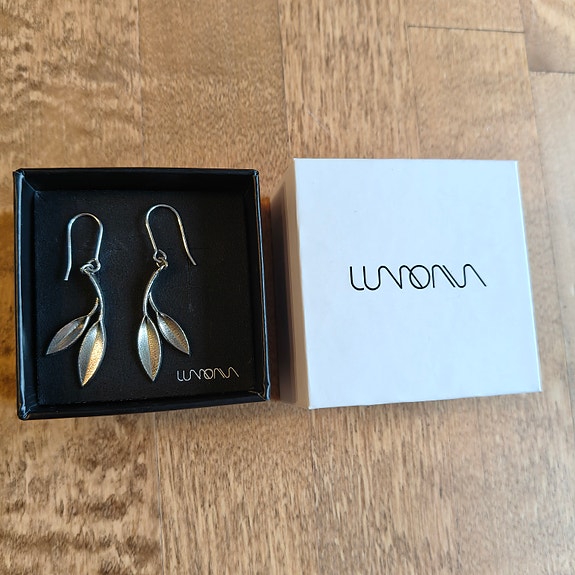 Lumoava Huomen korvakorut