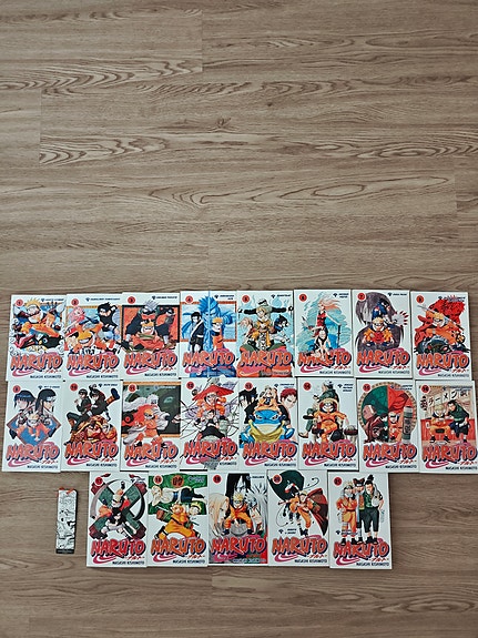 Naruto manga sarjakuvalehdet suomeksi