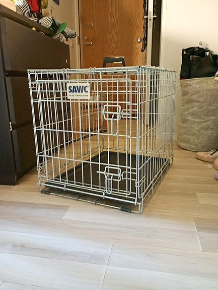 Savic metallinen koiranhäkki