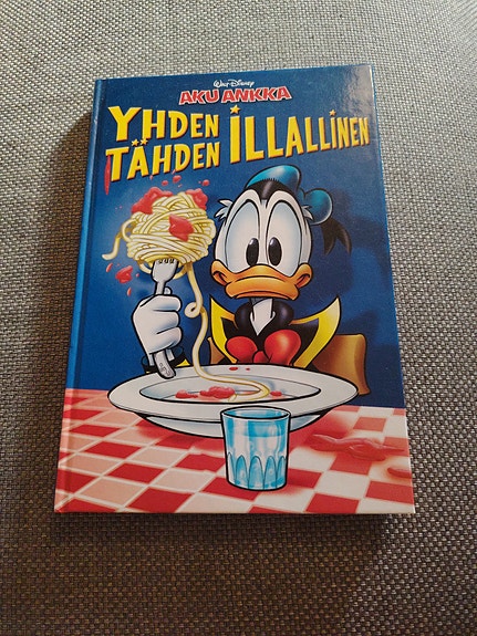 Aku Ankka Yhden tähden illallinen kirja